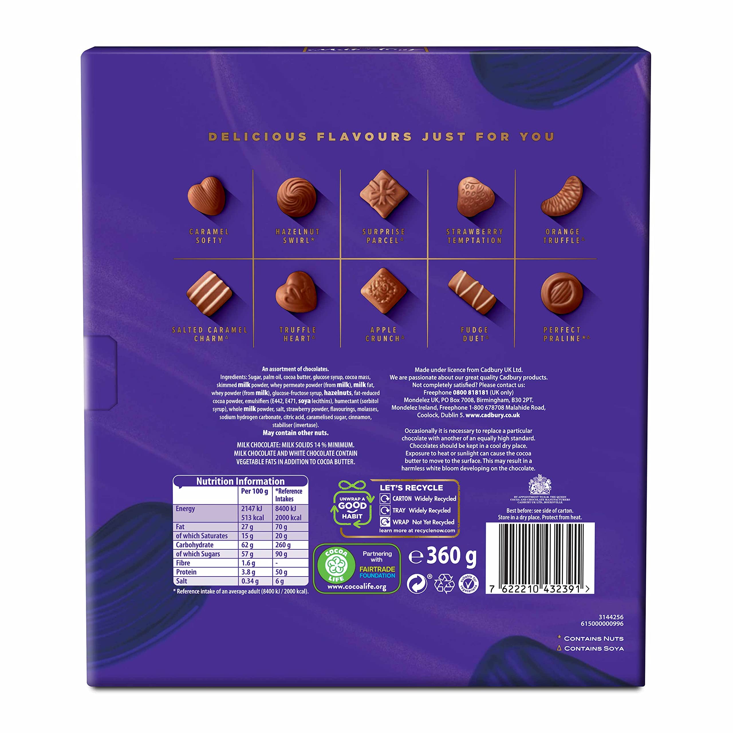 Kensington Brunei Cadbury Milk Tray 360g